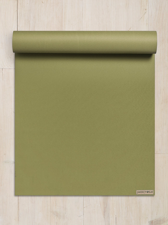 Premium Jade Yoga Travel Mat - Lightweight & Non-Slip for On-the-Go Practice - Perfect for Travel, Gym & Outdoor Yoga Sessions