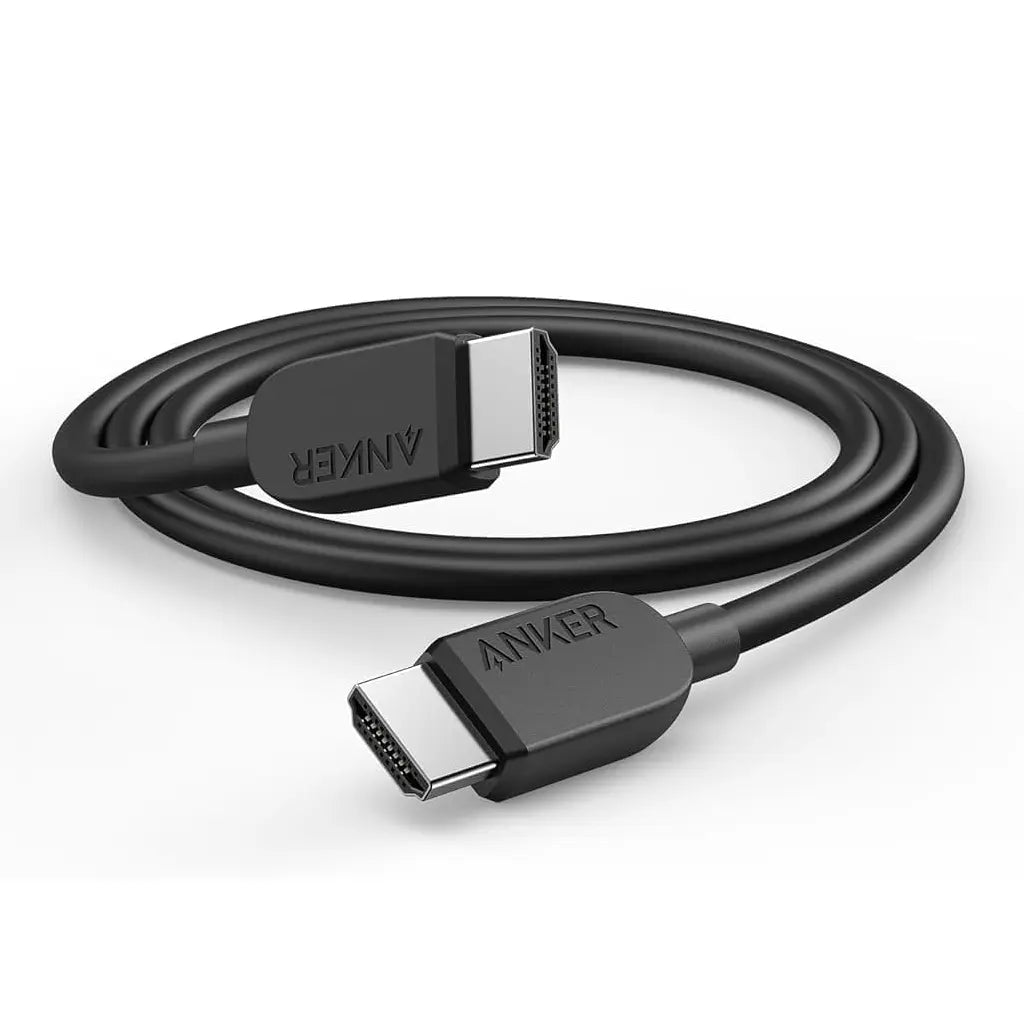 Anker 8K HDMI Adapter Cable 3ft/6ft - 8K@60Hz, 4K@120Hz, 2K@144Hz Ultra HD High Speed HDMI to HDMI Cord (A8741/A8742) for Gaming, Home Theater & 4K TV Setup