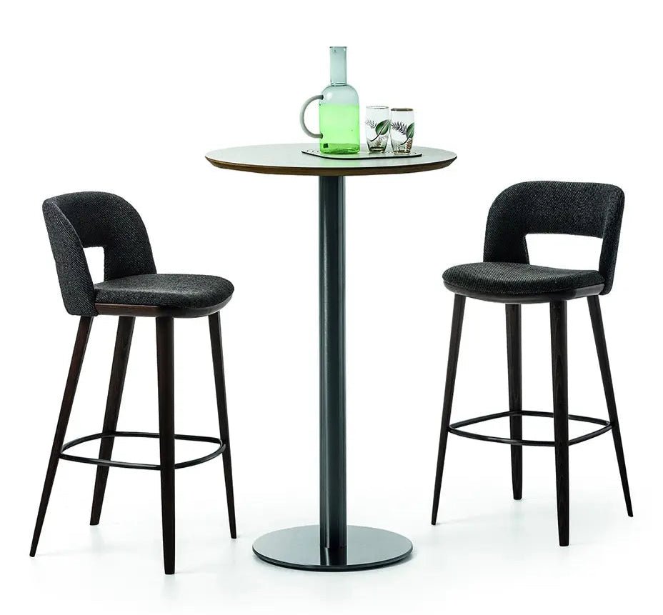 Bross Modern Wooden Path Stool - Handcrafted Side Table, Ottoman & Footrest for Living Room, Bedroom & Outdoor Use