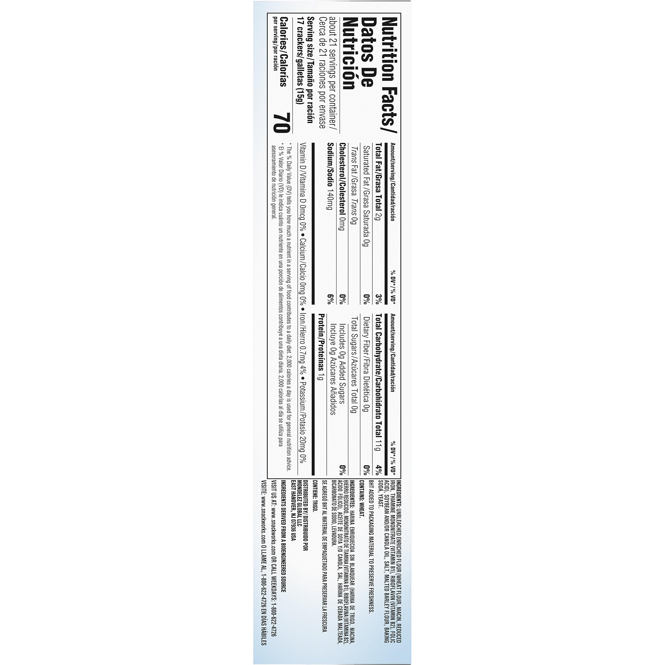 Premium Original Mini Saltine Crackers - Crunchy & Delicious Lunch Snacks, Bulk Pack (6-11 oz Boxes) - Perfect for School Lunches, Office Snacks & Party Platters