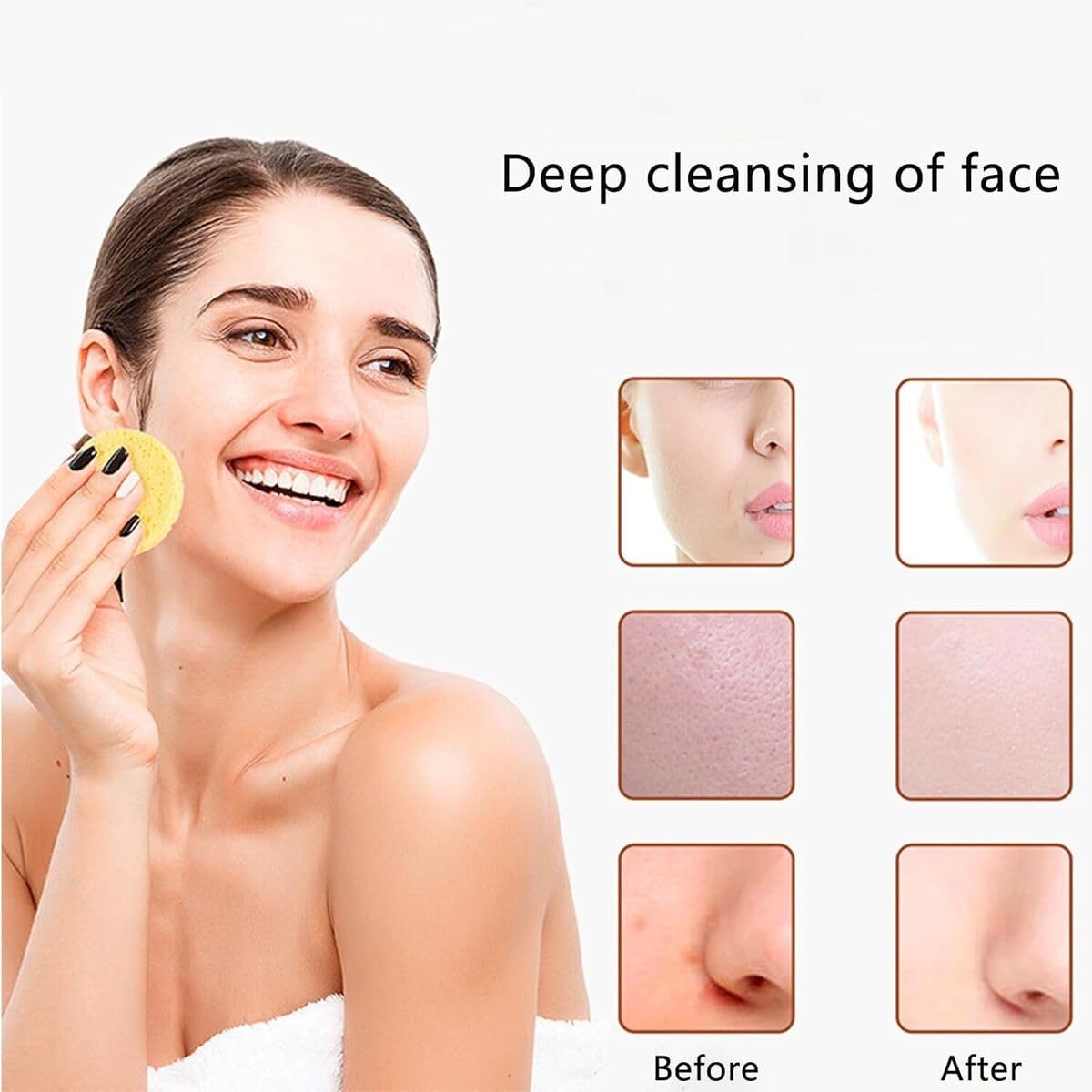 Turmeric Kojic Acid Brightening Face Pads - Exfoliating & Cleansing Pads for Dark Spots, Acne & All Skin Types (20 Count) - Gentle Daily Skincare for Brighter, Even-Toned Complexion