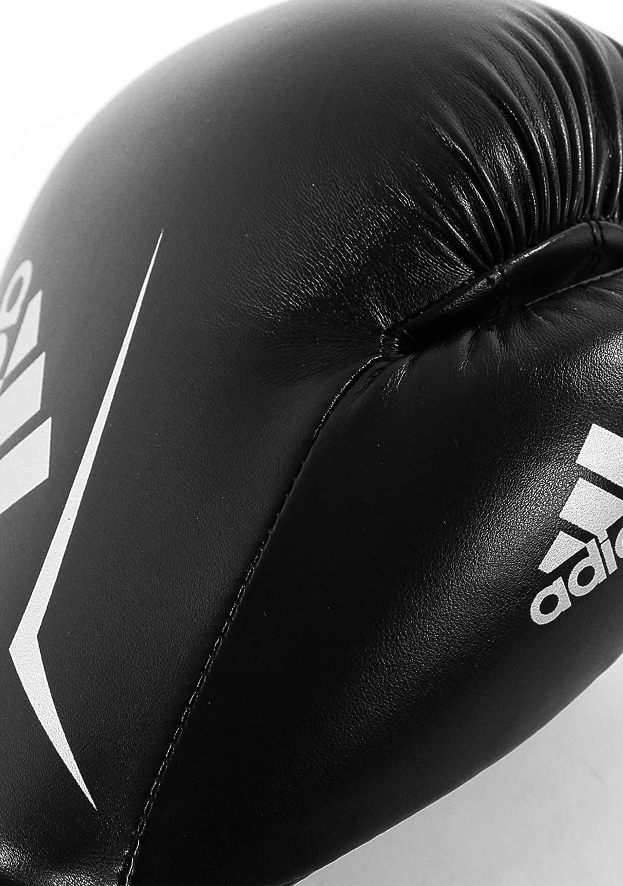 Adidas Speed 50 Boxing Gloves - 16oz Black - Professional Training & Sparring Gear for Boxing, MMA & Kickboxing