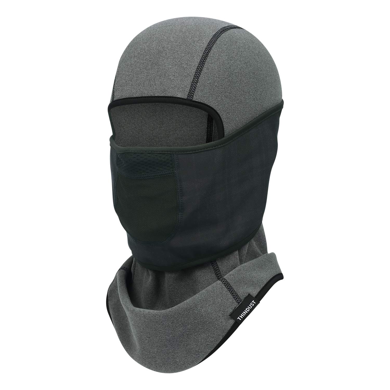 THINDUST Winter Balaclava Ski Mask for Men & Women - Thermal Fleece Windproof Breathable Full Face Cover & Neck Warmer for Skiing, Snowboarding, Motorcycling & Outdoor Winter Activities