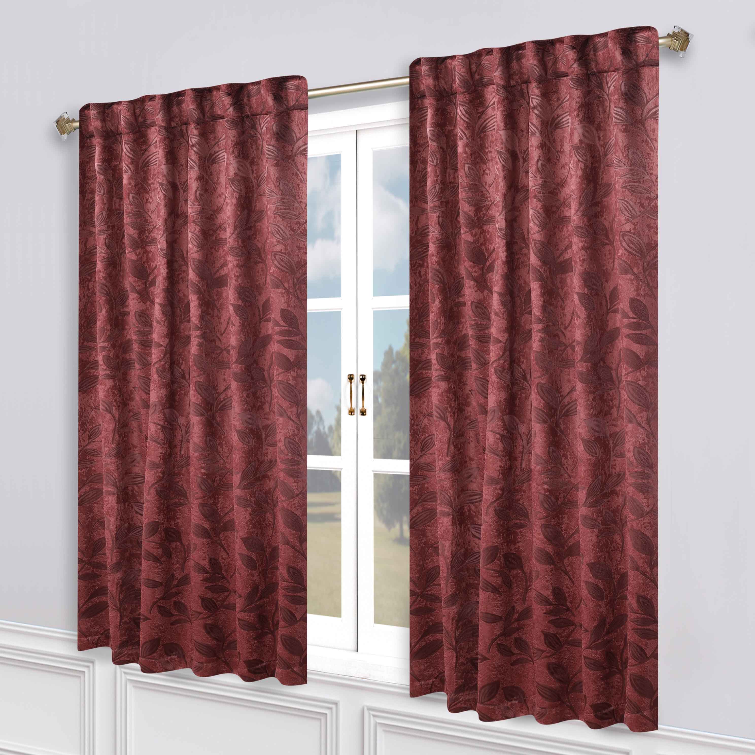 Premium Blackout Curtains Set - Room Darkening Back Tab Panels for Bedroom, Living Room & Nursery | Noise Reducing & Energy Efficient Window Treatments