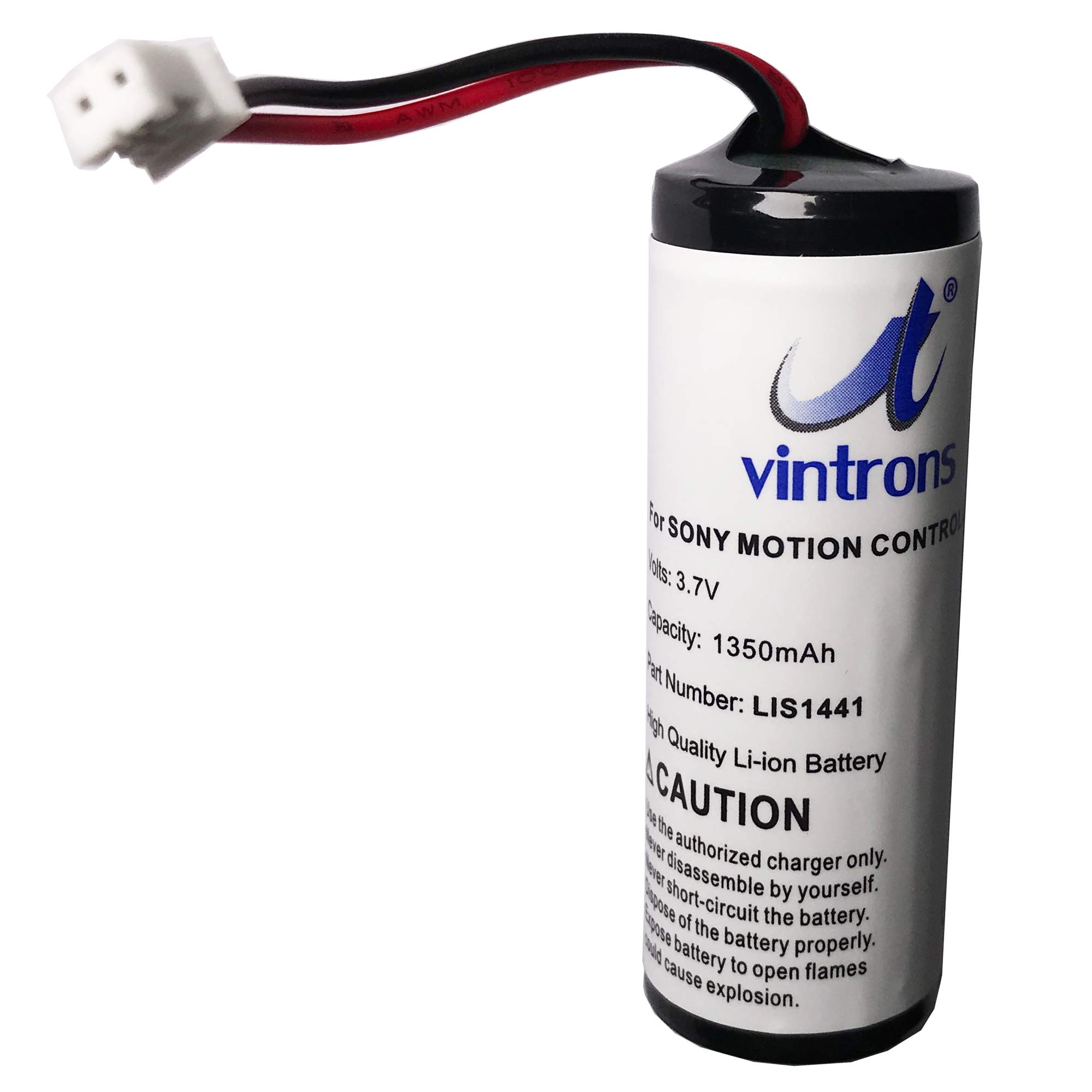 VINTRONS Replacement Battery for Sony CECH-ZCM1E Motion Controller - Compatible with PlayStation Move Motion Controller & PS3 Move (Models: 4-168-108-01, 4-195-094-02, LIP1450, LIS1441) - Perfect for Gaming, VR Experiences & Motion Control Gaming Sessions