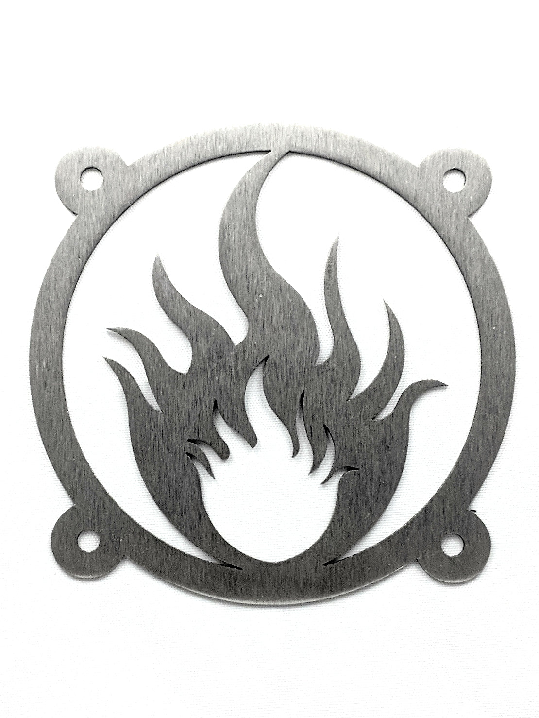 PcToys Grill Maxx 92mm Flame Metal Grill for PC Case - High Airflow Cooling Fan Cover with Stylish Design for Gaming Rigs & Computer Builds