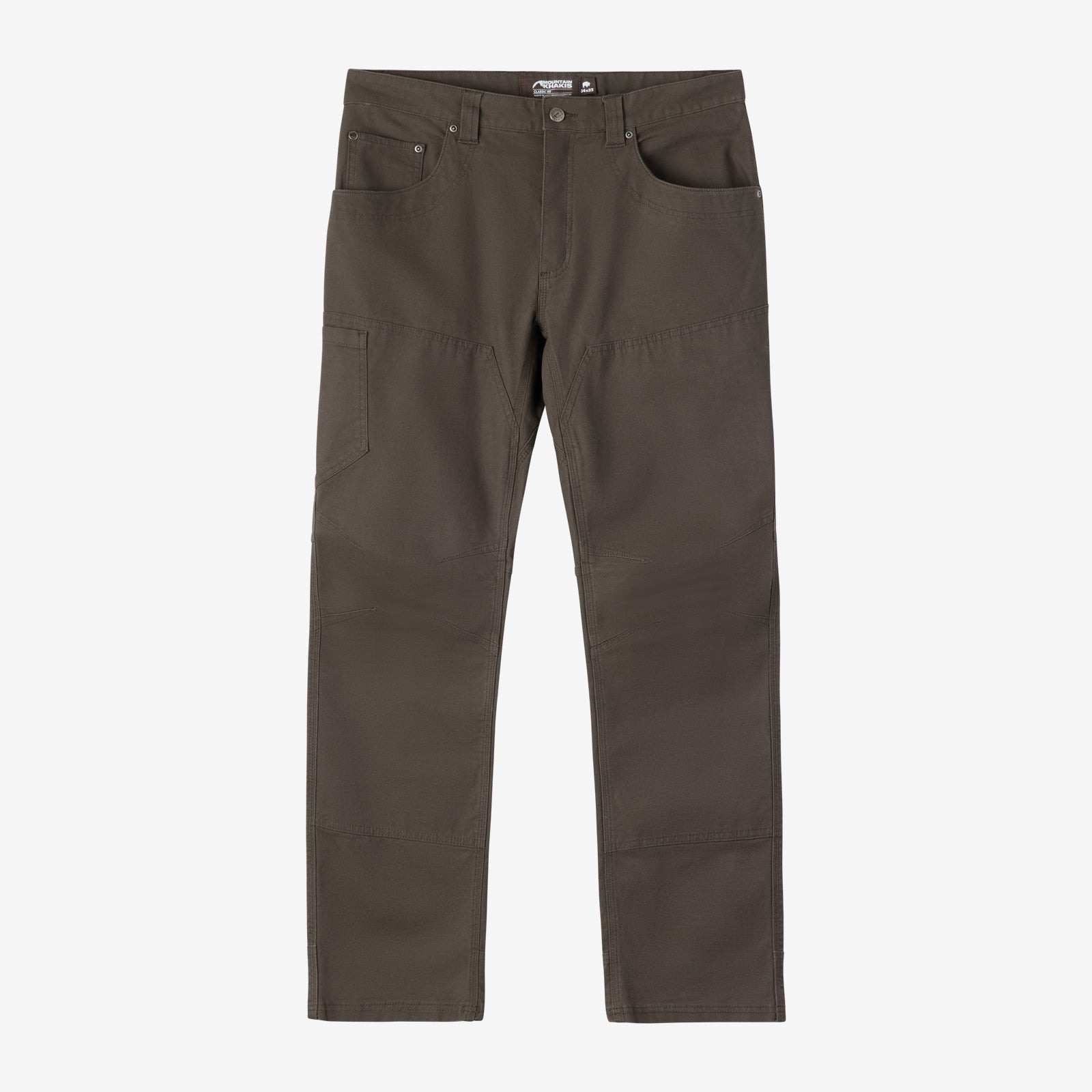 Men's Camber 107 Classic Fit Pants in Jackson Grey - Comfortable Casual & Workwear for Everyday Wear