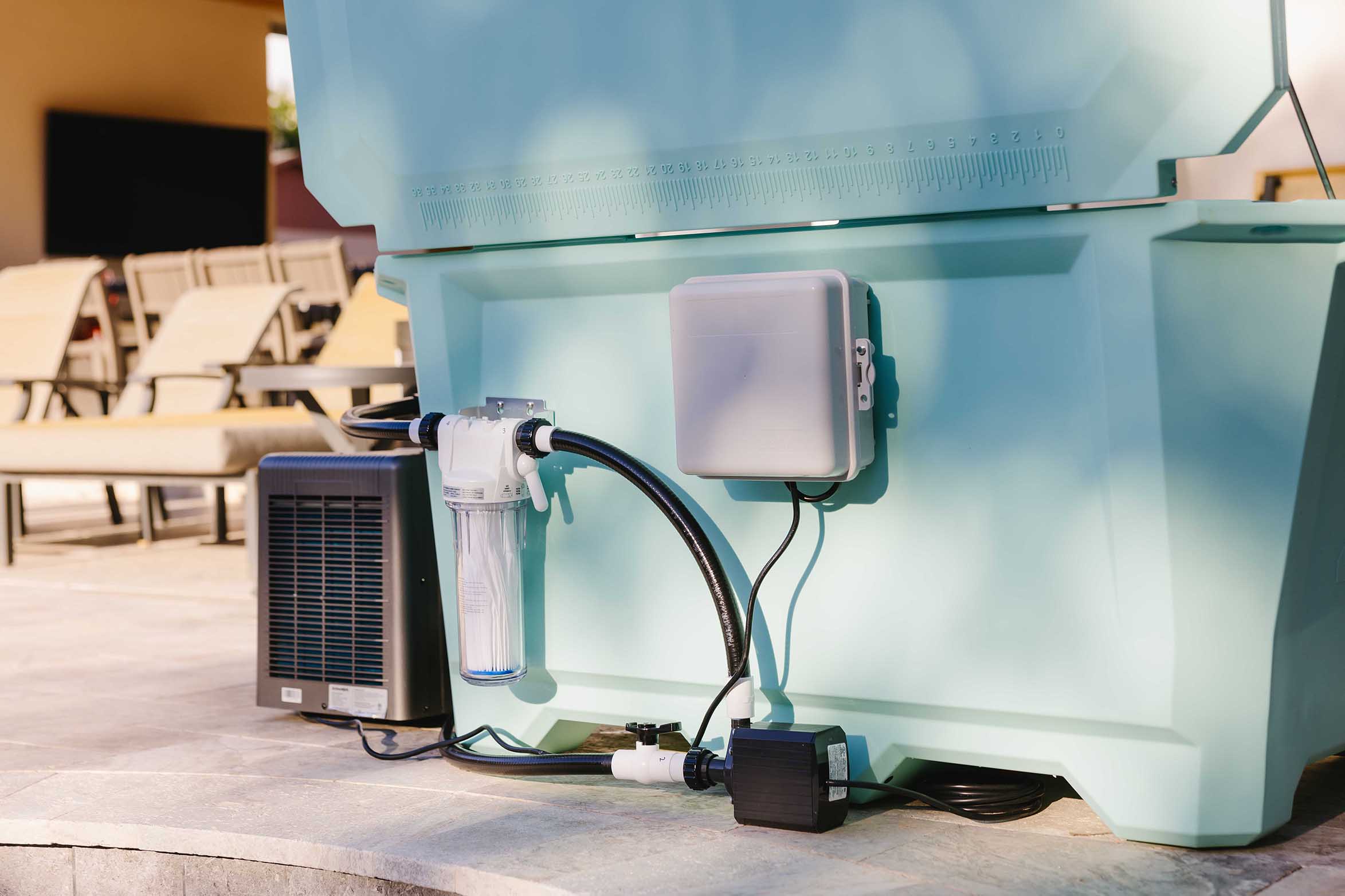 Cold Plunge Magnetic Drive Water Pump - High Performance & Quiet Submersible Pump for Ice Baths, Hydrotherapy, and Cryotherapy Recovery