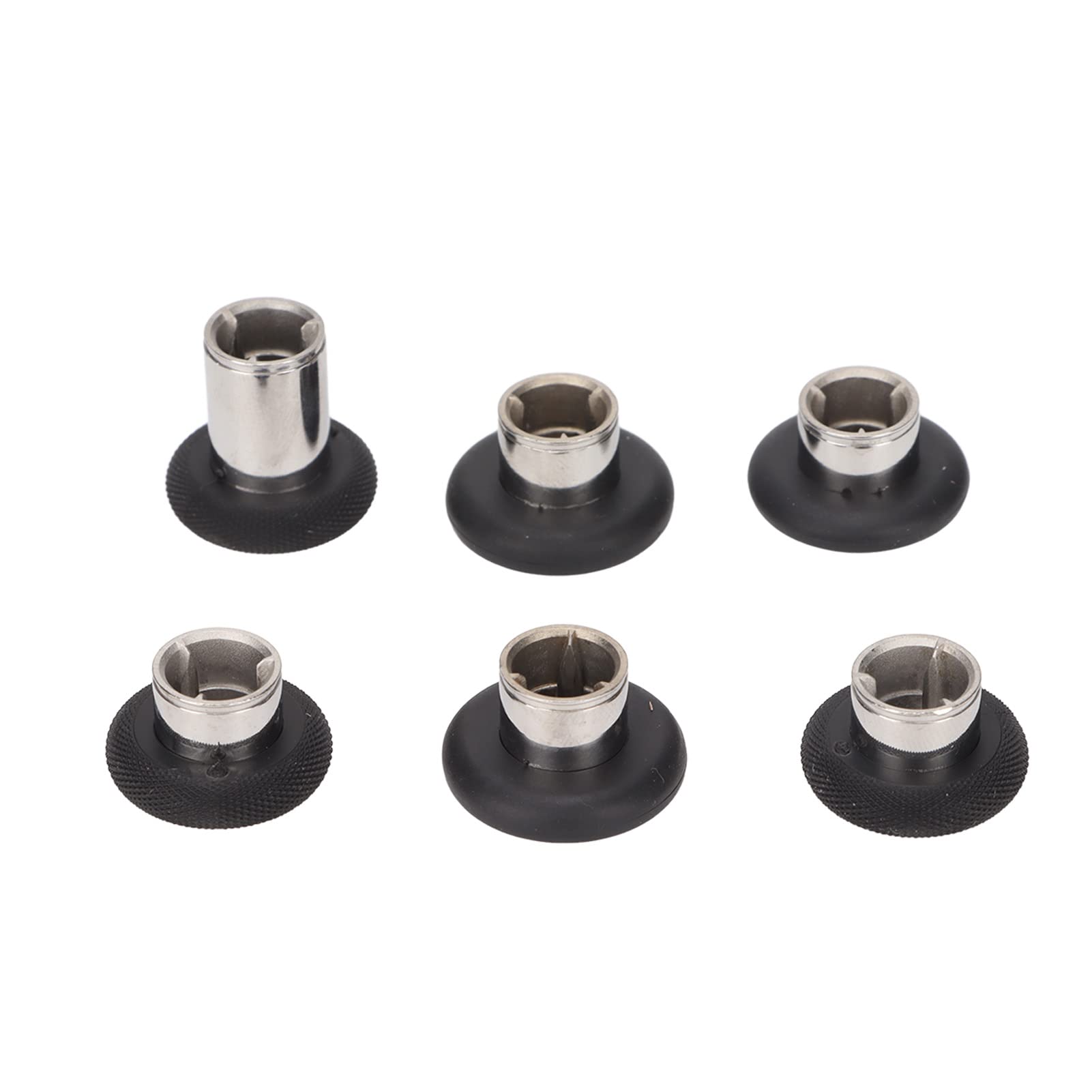 Akozon 6-Pack Elite 2 Controller Thumbsticks - Metal Replacement Joysticks for Xbox One Elite Series 2 Controller - Enhanced Grip for Gaming, FPS, and Competitive Play