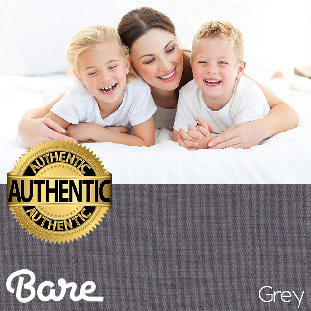 Premium Ultra-Soft Brushed Microfiber Split King Comforter Set with Sheet Set & Bed Skirt - Dark Blue Comforter, Grey Sheets & Bed Skirt - Perfect for Master Bedrooms, Guest Rooms & Luxury Hotels