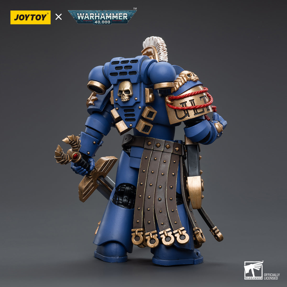 1/18 JOYTOY Warhammer 40K Ultramarines Honour Guard Action Figure Set (4pcs) - Perfect for Collectors, Tabletop Gaming & Display