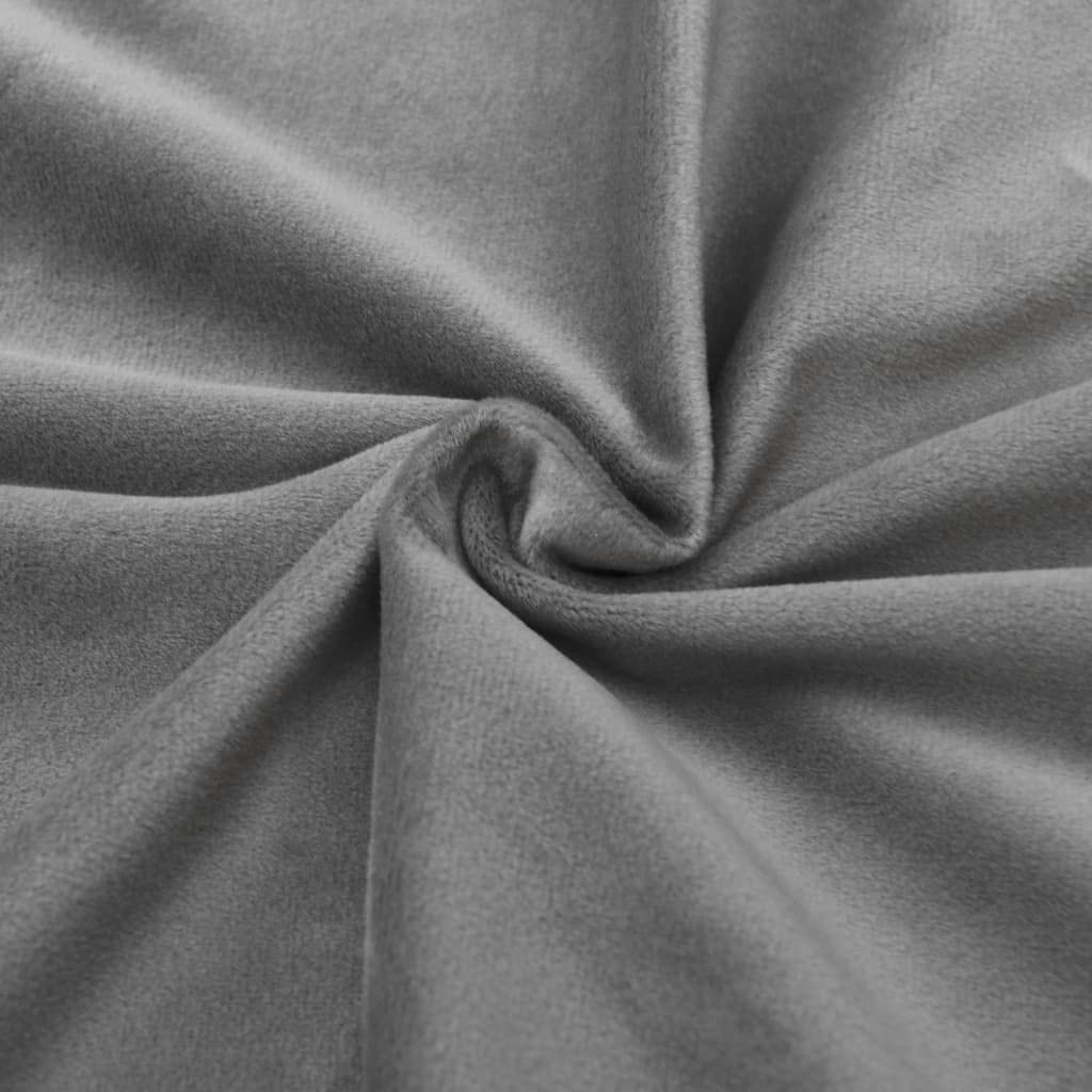 Blackout Curtains with Rings - 2 Panels, Room Darkening Curtains for Bedroom, 54