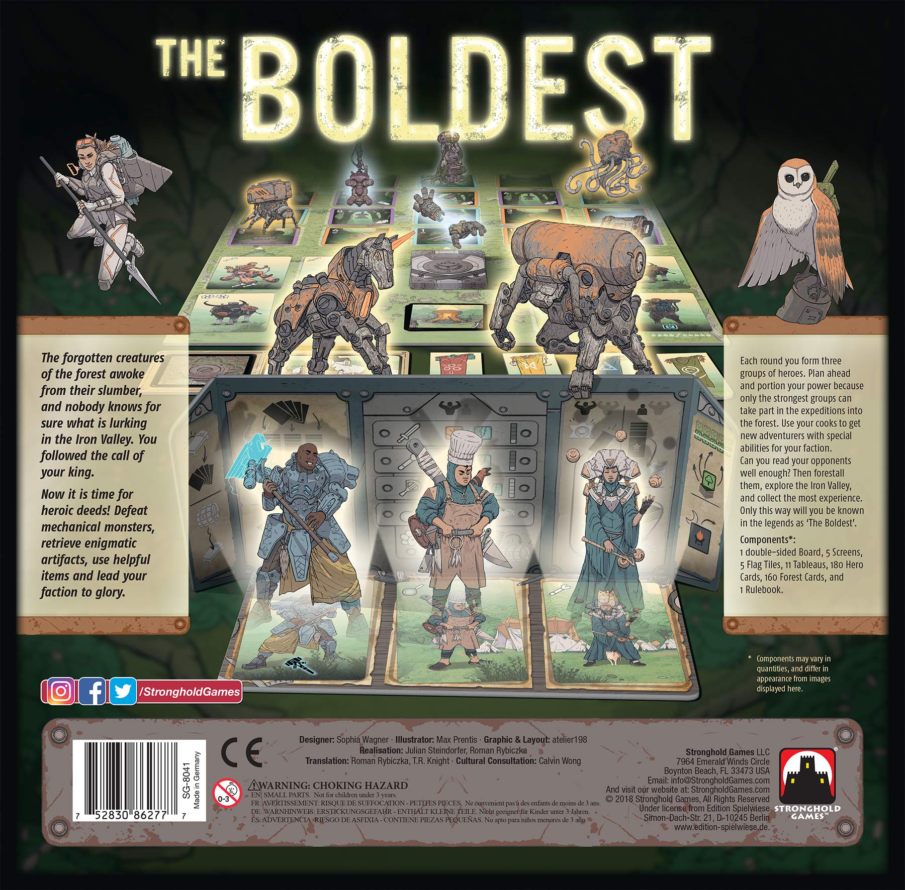 The Boldest Strategy Board Game by Stronghold Games | Fun Family & Party Game Night for Adults & Teens