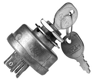 Exmark 103-0206 Replacement Lawn Mower Ignition Switch - Compatible with Various Riding Mowers & Tractors - Perfect for Lawn Maintenance & Landscaping Equipment Repair