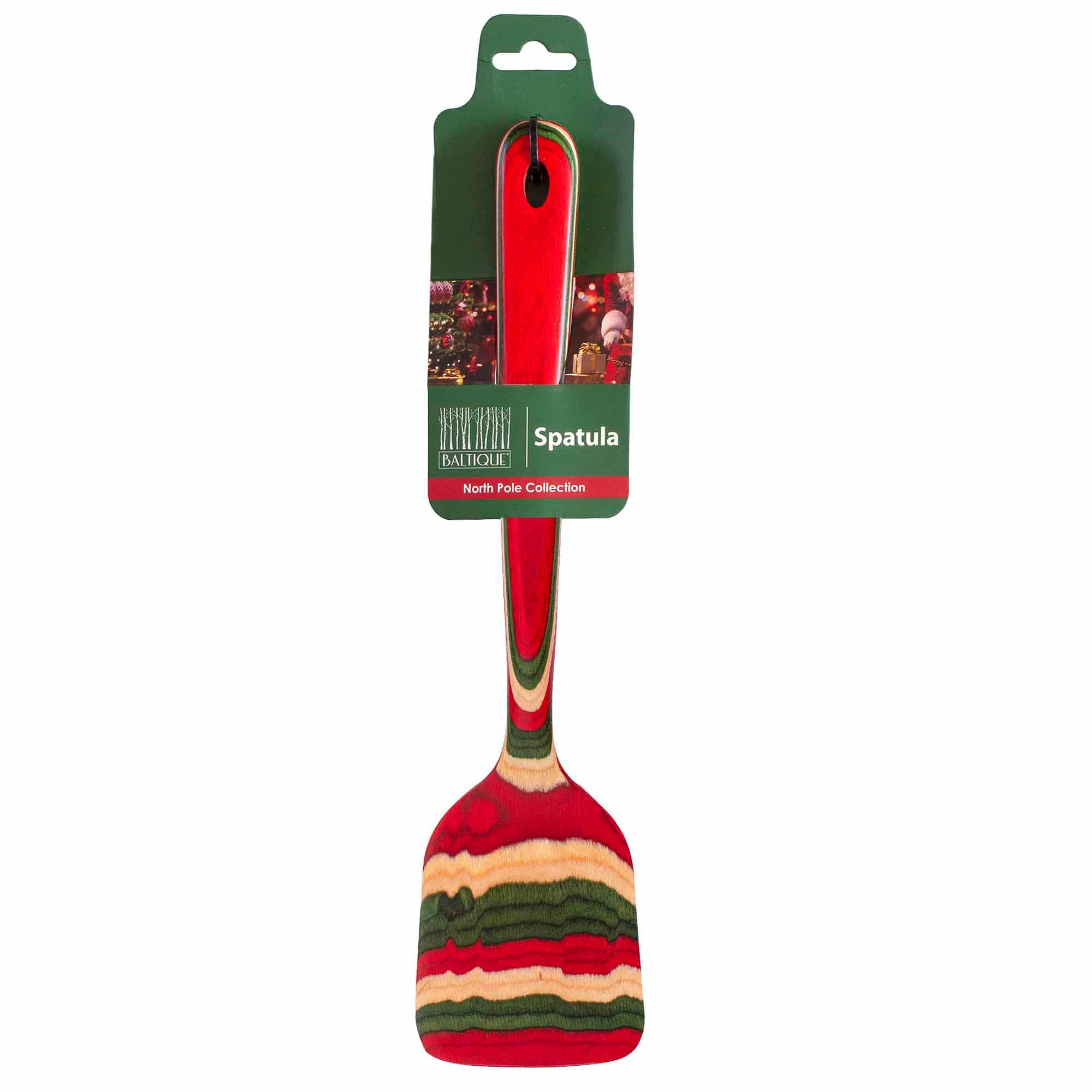 Baltique® North Pole Collection Spatula - 12.5 Inch Premium Kitchen Utensil for Baking, Cooking & Serving | Ideal for Holiday Meals, Cookie Baking & Pancake Flipping