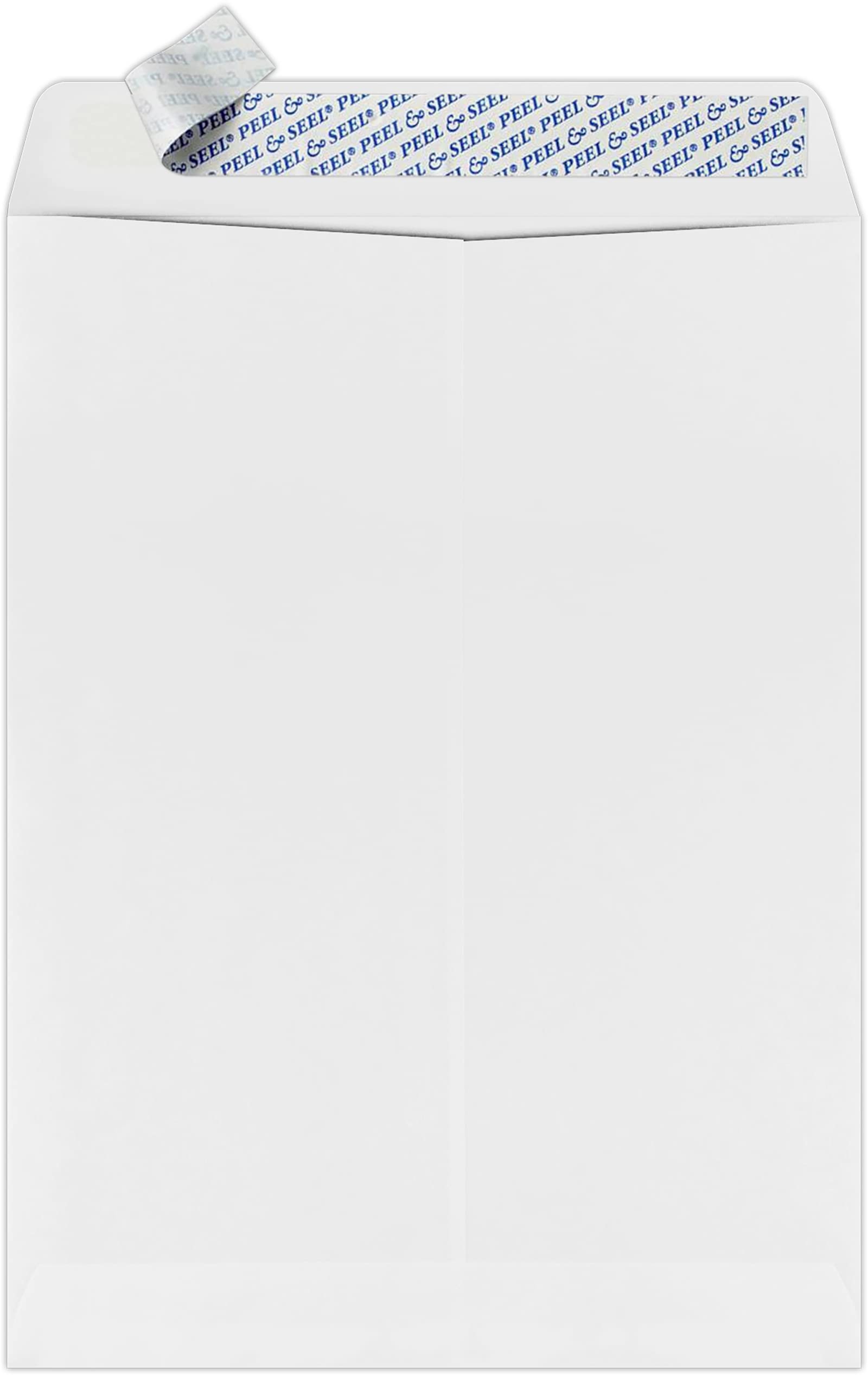 Premium LUXPaper 9 x 12 Inch Open End Window Envelopes - Self-Sealing Peel & Press Design - Bright White 28lb Text Weight - Pack of 1,000 - Perfect for Business Mailings, Invoices, and Direct Marketing Campaigns