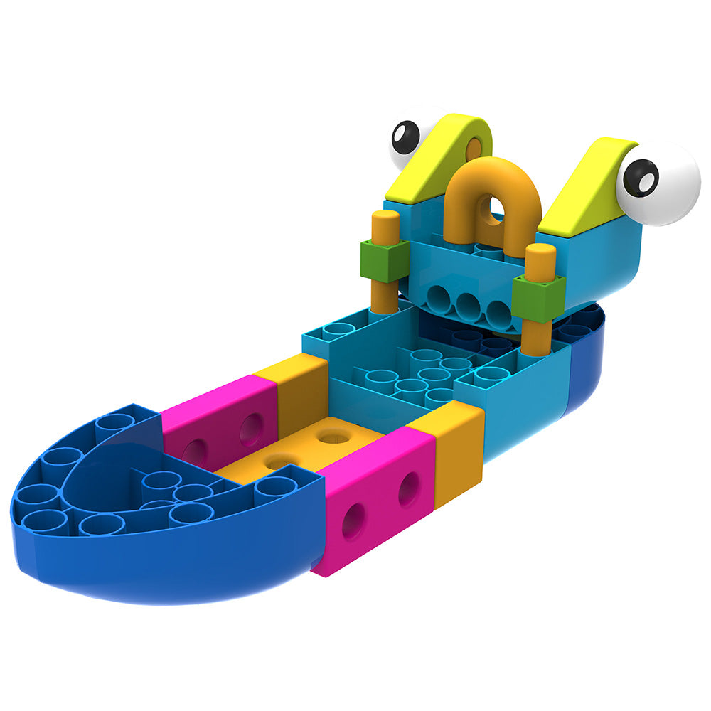 Kids First Boat Engineer STEM Building Kit - Educational Toy for Children Ages 3-5 | Fun Learning Activity for Preschoolers & Kindergarten | Perfect for Home Play & Classroom STEM Projects