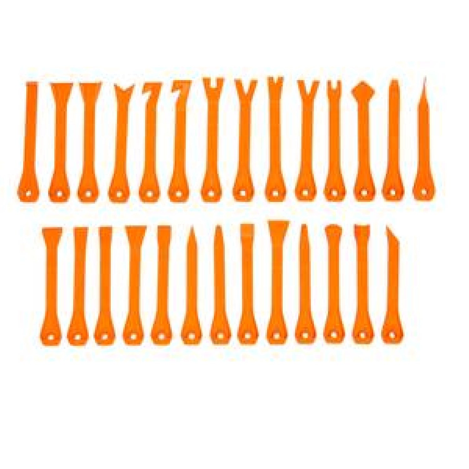 Lisle 68740 27-Piece Trim Removal Tool Kit - Professional Auto Interior Panel & Molding Removal Set for Car Detailing, Repair & DIY Projects