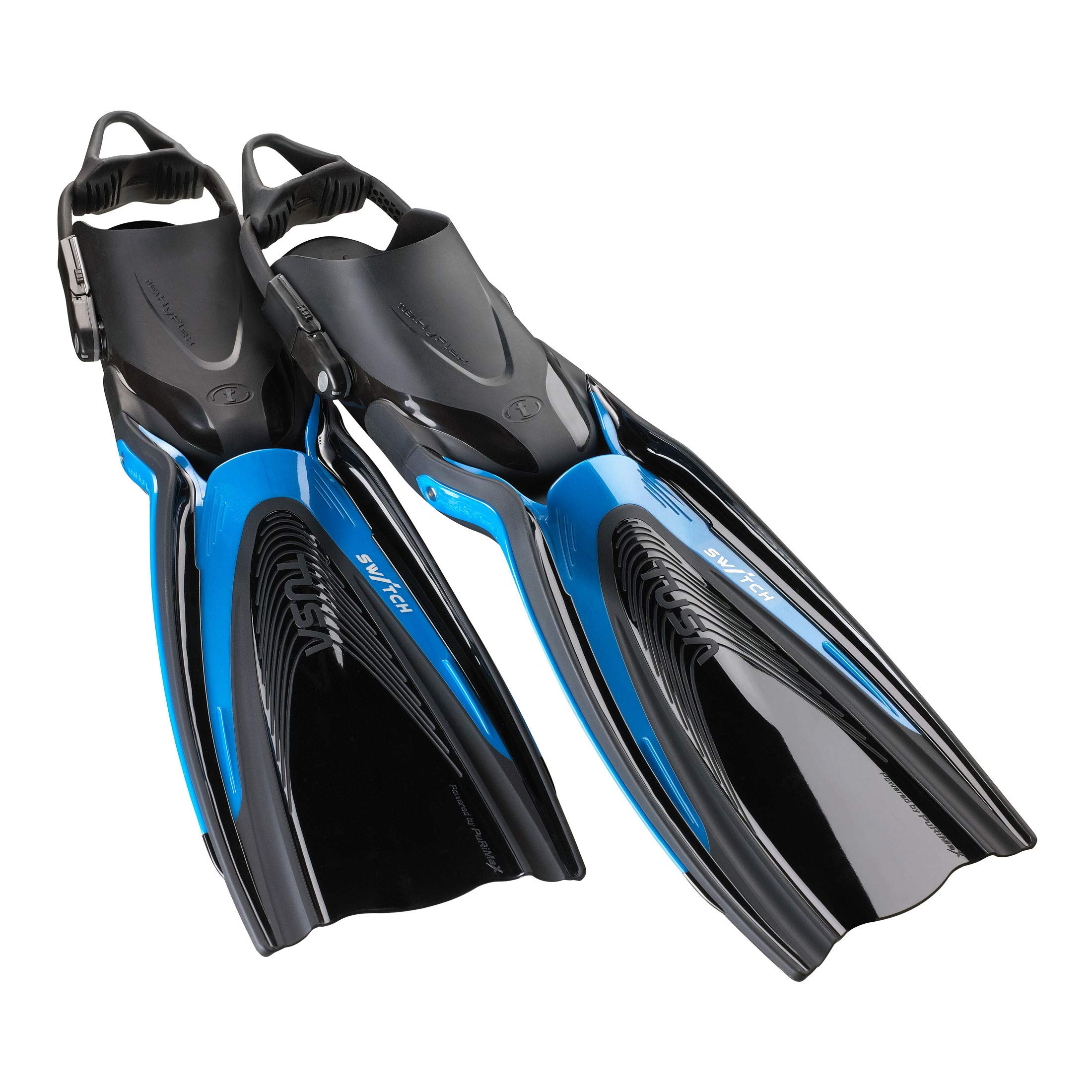 TUSA SF-0104 Hyflex Switch Scuba Diving Fins - Premium Adjustable Swim Fins for Snorkeling, Freediving & Underwater Exploration - Perfect for Ocean Adventures & Marine Activities