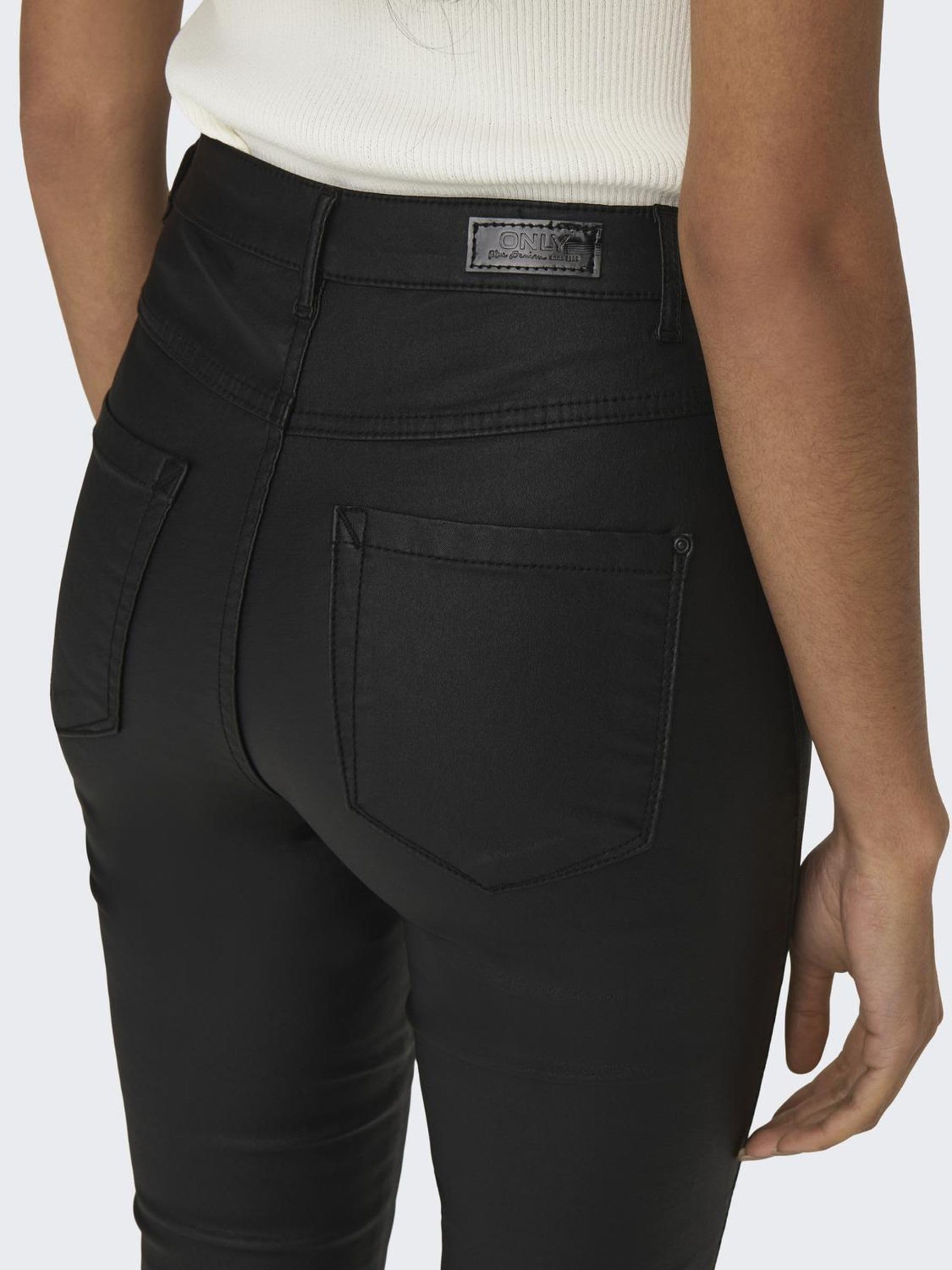 ONLY Women's ONLROYAL High Waist Skinny Jeans with Rock Coated PIM Noos - Perfect for Casual Wear, Night Out & Everyday Fashion