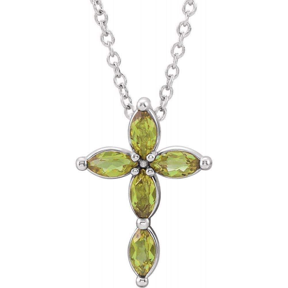 Cross Crucifix Charm Pendant Necklace for Women & Men - Religious Jewelry Gift for Baptism, First Communion & Everyday Wear