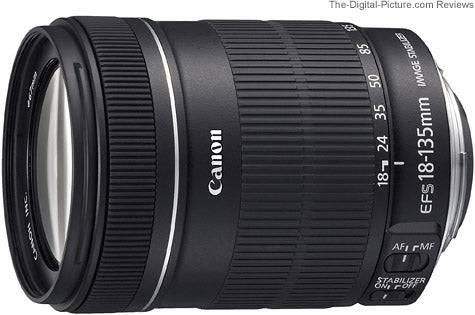 Canon EF-S 18-135mm f/3.5-5.6 IS STM Lens for DSLR Cameras - Perfect for Travel, Portrait & Wildlife Photography