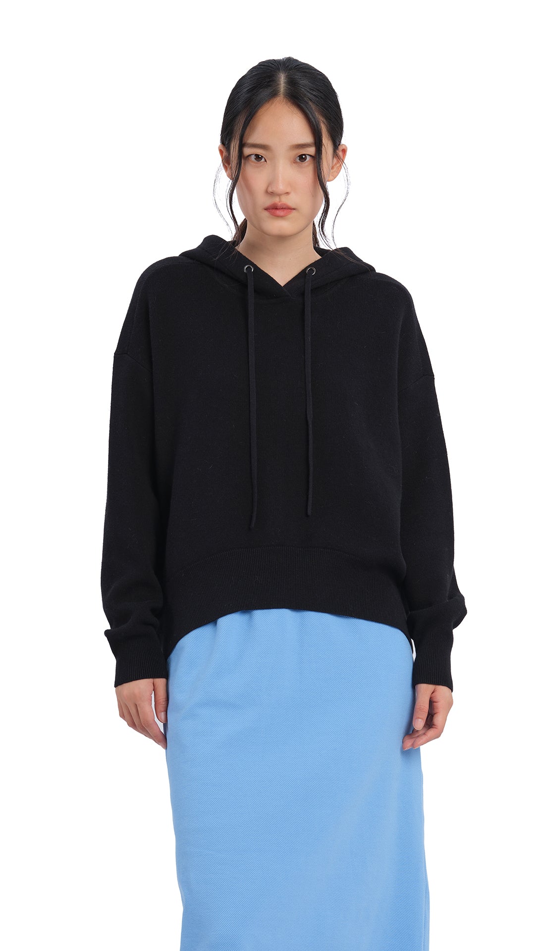 Cozy Knitted Hoodie for Women & Men - Soft Winter Pullover Sweatshirt - Perfect for Casual Outfits, Lounging & Cold Weather