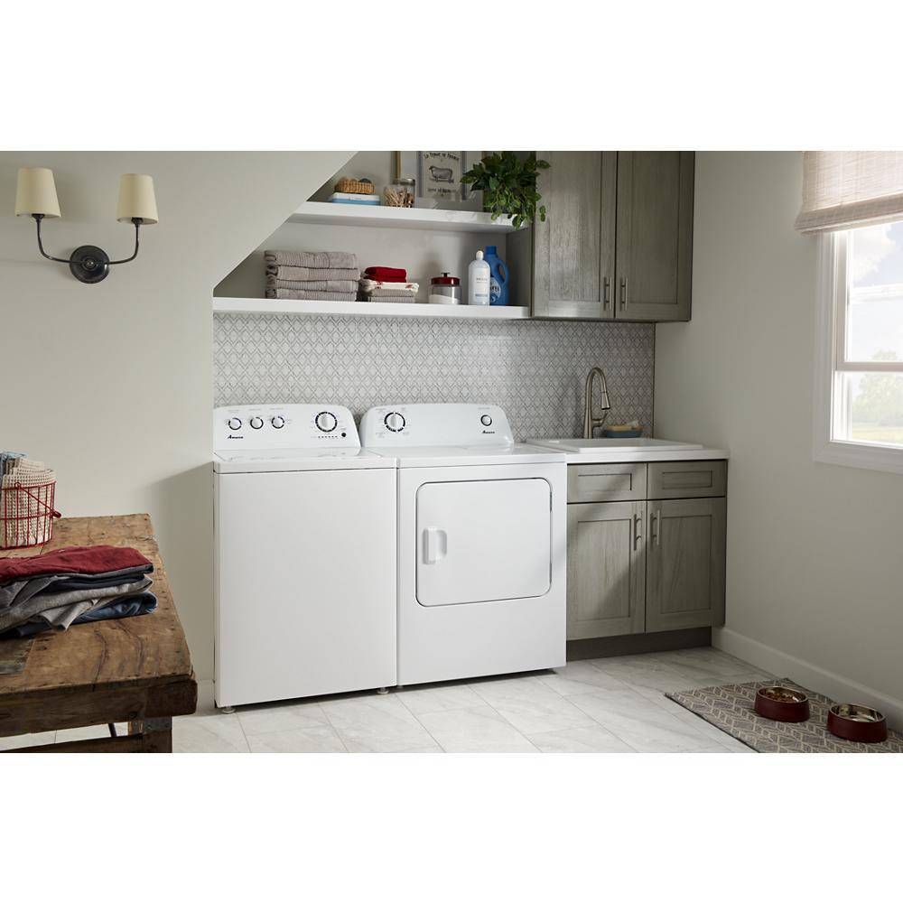 Amana NTW4519JW Large Capacity Top Load Washer with High Efficiency Agitator - Perfect for Family Laundry, Large Loads & Energy Savings