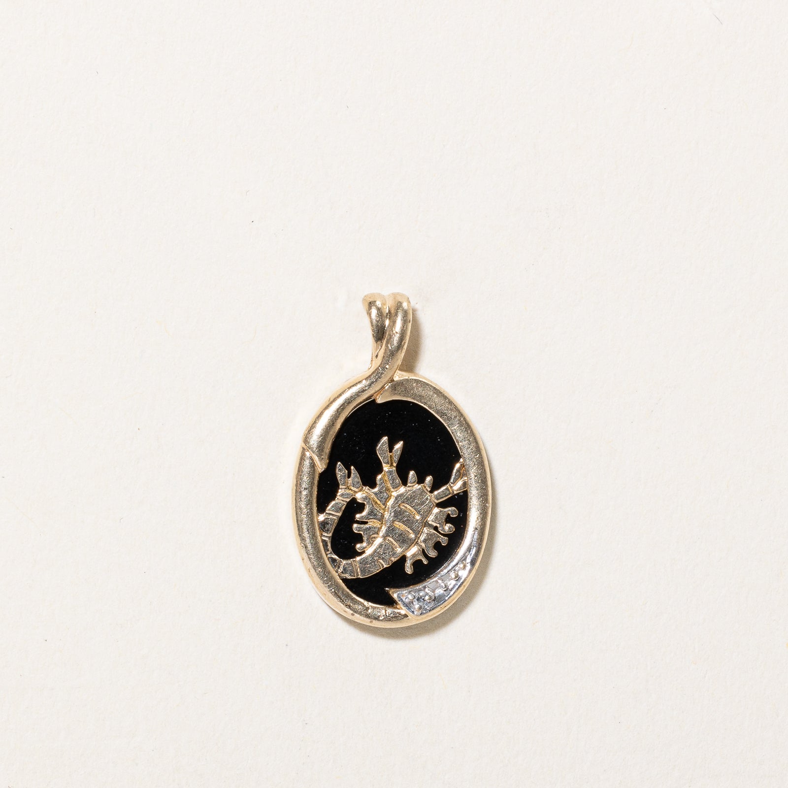 Onyx & Diamond Scorpio Zodiac Pendant Necklace - 2.50ct Black Onyx with 0.005ct Diamond Accents - Perfect for Birthdays, Anniversary Gifts & Astrology Jewelry Lovers