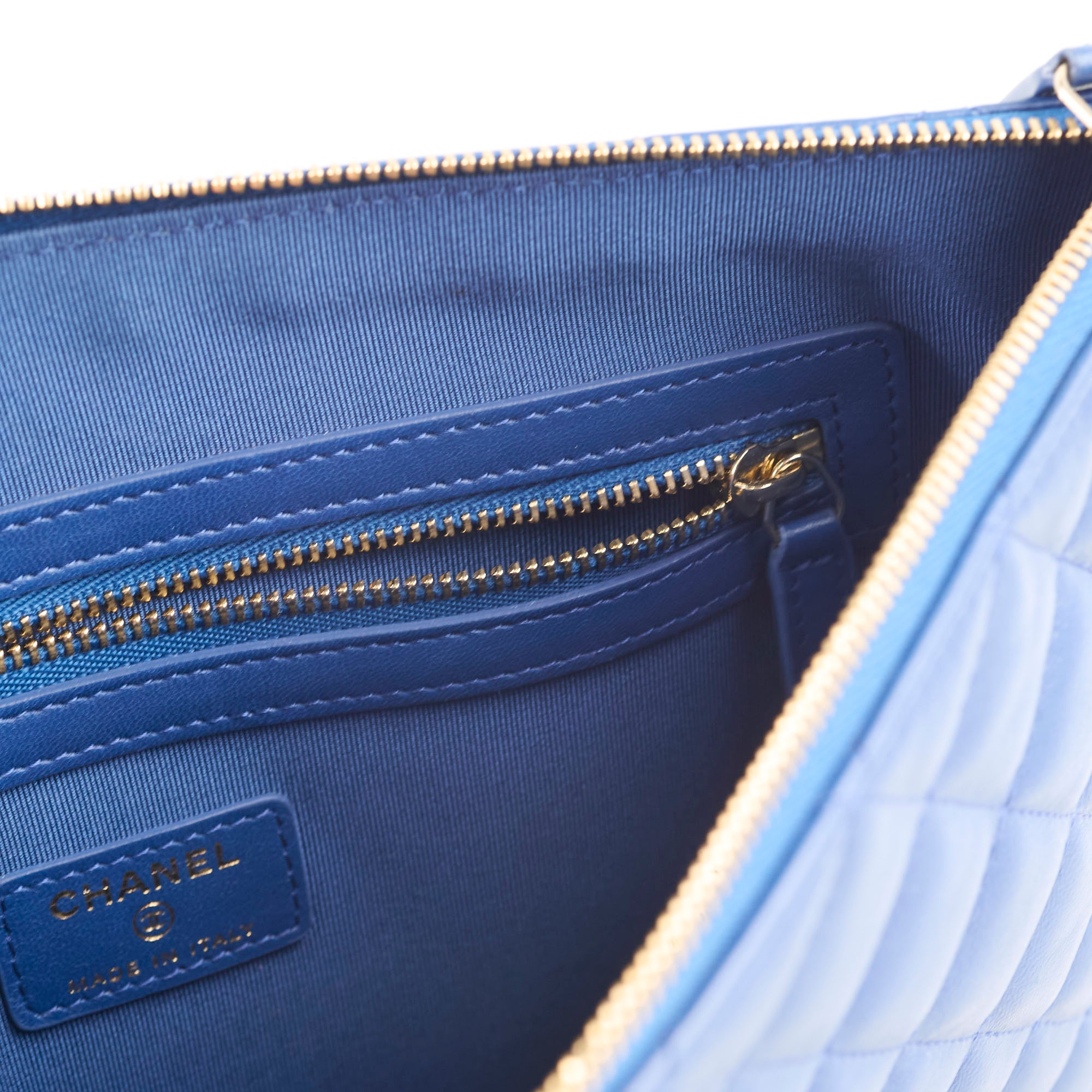 Chanel O Case Medium Blue Crossbody Bag - Luxury Designer Handbag for Women | Perfect for Everyday Use, Travel & Special Occasions