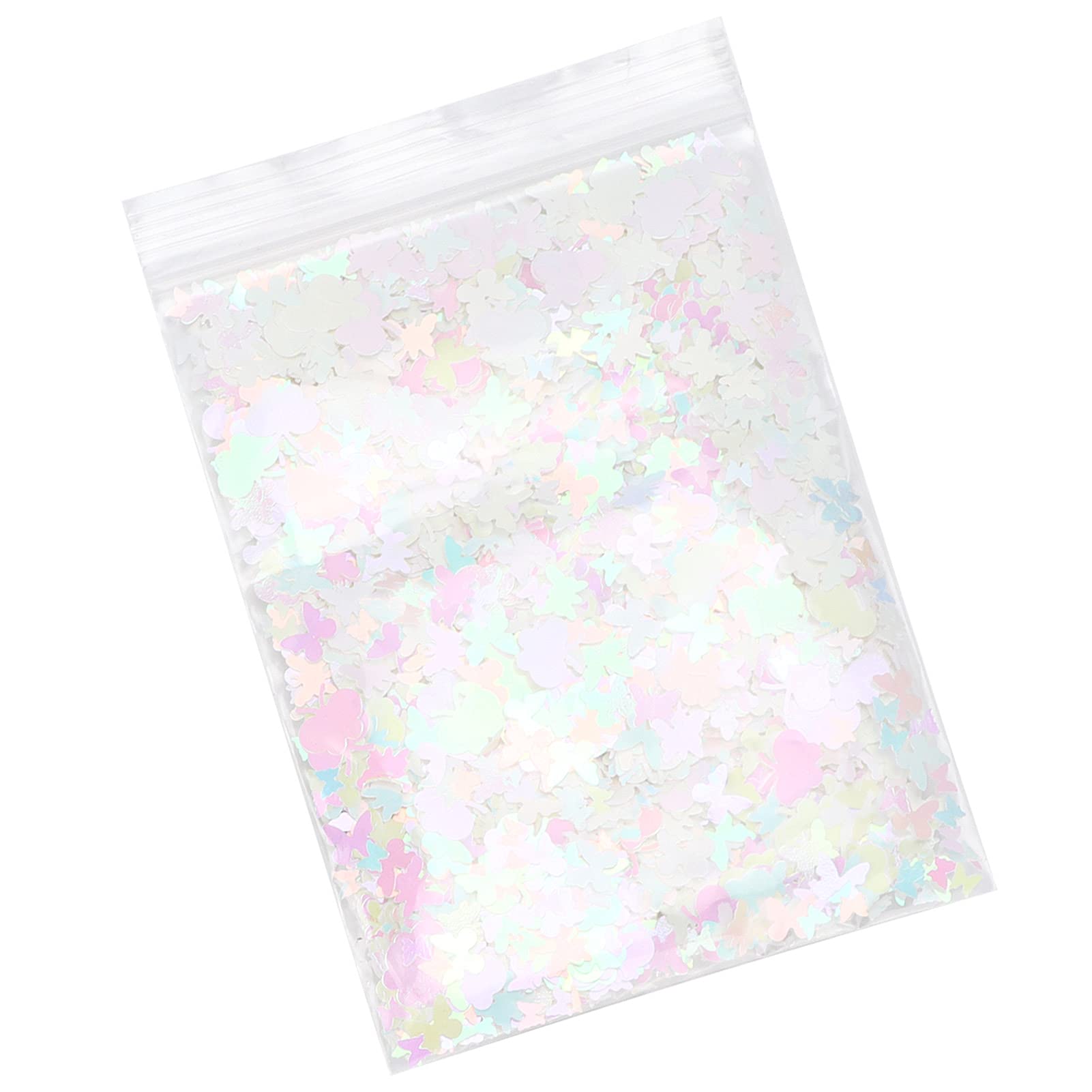 10g Nail Art Glitter Sequins & Flakes - Butterfly Design for Women | DIY Nail Decoration Supplies | Perfect for Manicures, Pedicures, and Nail Art Designs