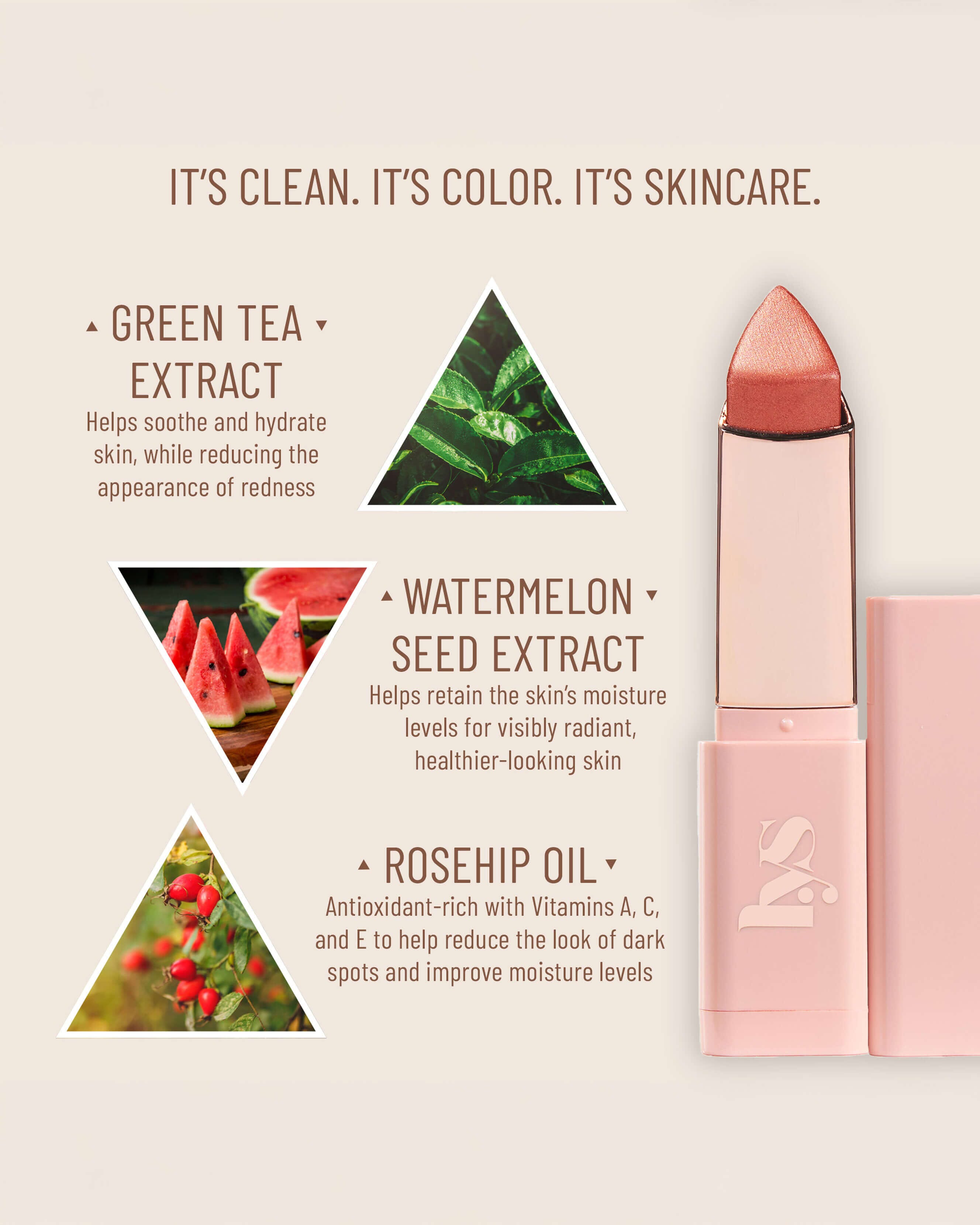 Higher Standard Cream Glow Blush Stick - Long Lasting & Buildable Cheek Color for a Natural Flush - Perfect for Everyday Wear, Date Night & Special Occasions
