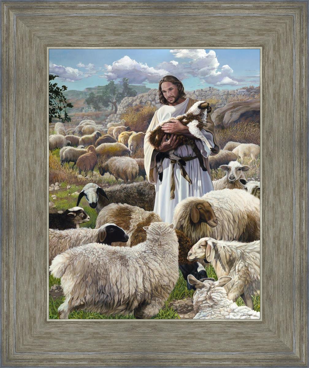 Finding The One By Liz Lemon Swindle - Inspirational Christian Art Print for Home, Office & Gift Giving - Perfect for Weddings, Anniversaries & Spiritual Decor