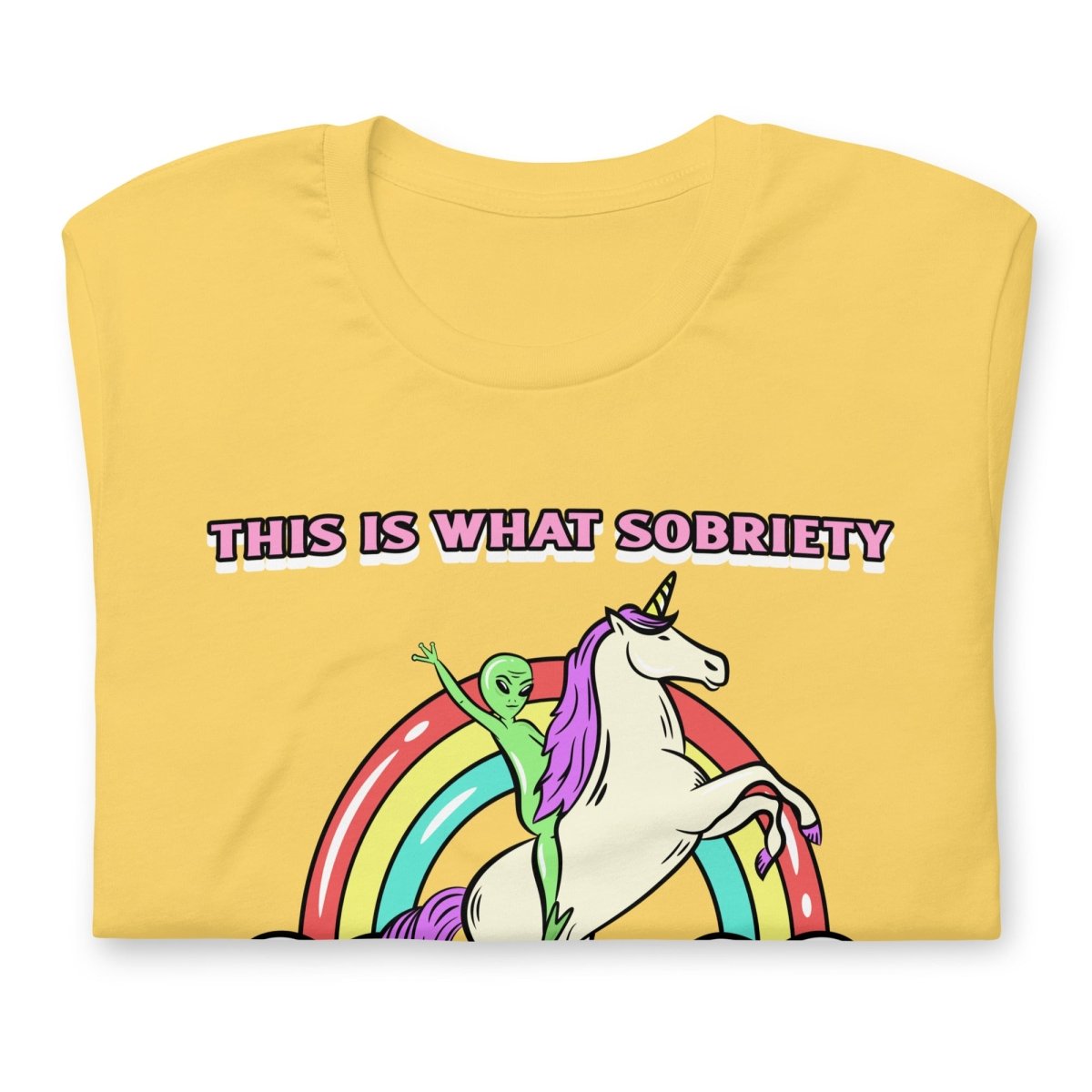 This Is What Sobriety Feels Like Unisex T-Shirt | Adventure Awaits Motivational Tee | Perfect for Recovery Support & Outdoor Activities