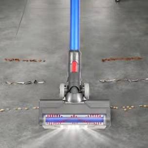Upgraded Hardwood Floor Vacuum Attachments with LED Headlights for Dyson V7 V8 - Replacement Motorhead, Soft Roller & PP Bristle Motorized Brush Accessories for Marble, Carpet, Rug Cleaning - Perfect for Pet Hair, Dust & Deep Cleaning in Homes & Offices