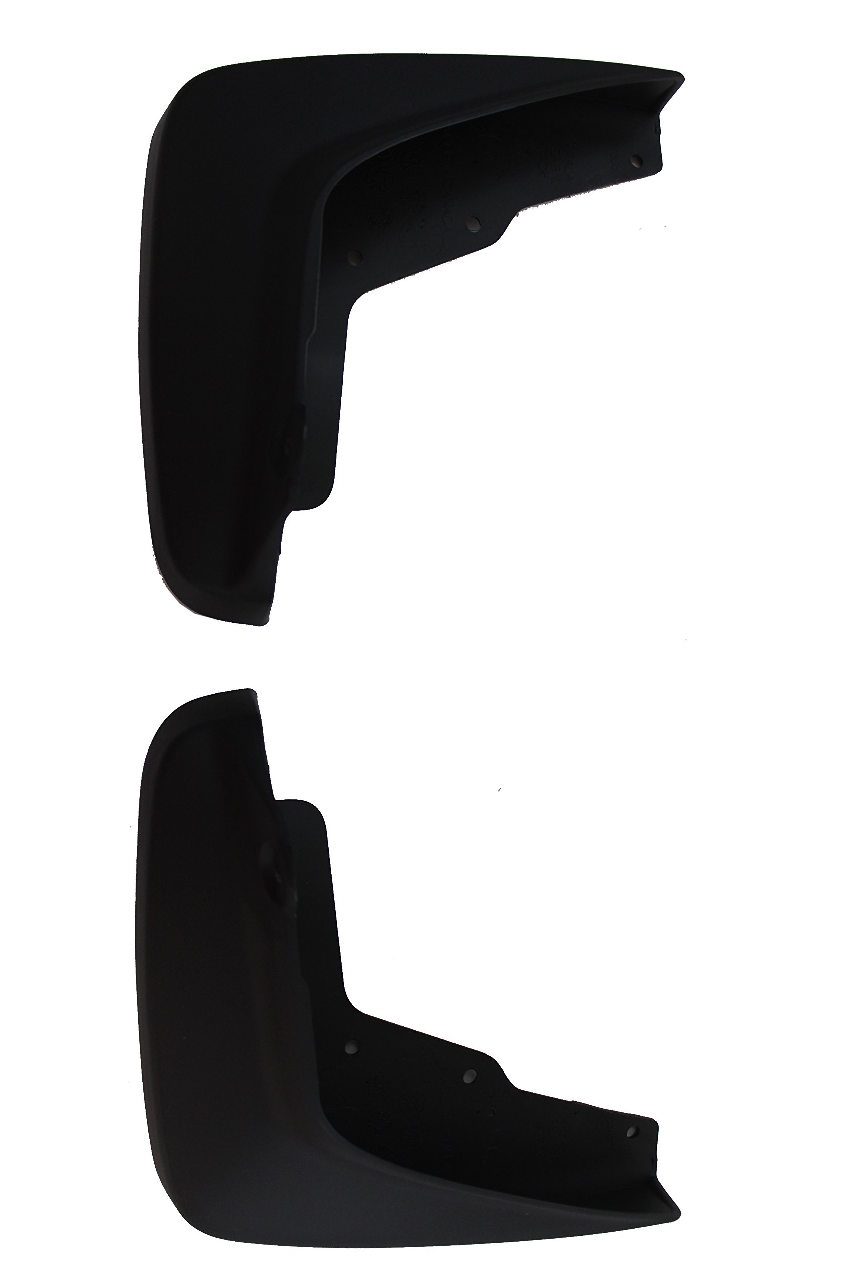 Genuine GM Accessories 17800979 Rear Molded Splash Guard - Durable Mud Flaps for Trucks & SUVs - Perfect for Off-Roading & All-Weather Protection