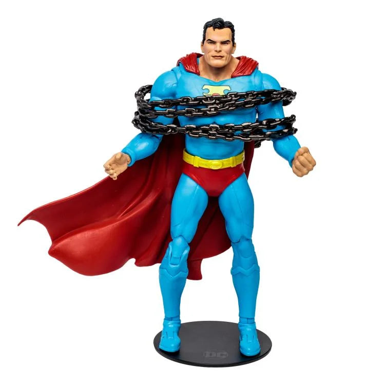 DC Multiverse Collector Edition Action Comics Superman Figure - Premium Collectible for Fans & Display - Perfect for Home Decor, Office Display, and Comic Book Collections