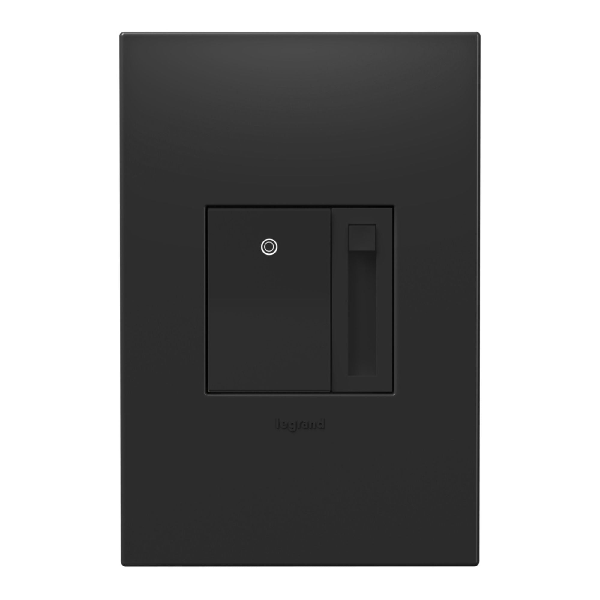 Adorne Paddle LED Advanced Dimmer Switch - 150W Single Pole/3-Way Compatible, Graphite Finish - Perfect for Bedroom, Living Room & Kitchen Lighting Control