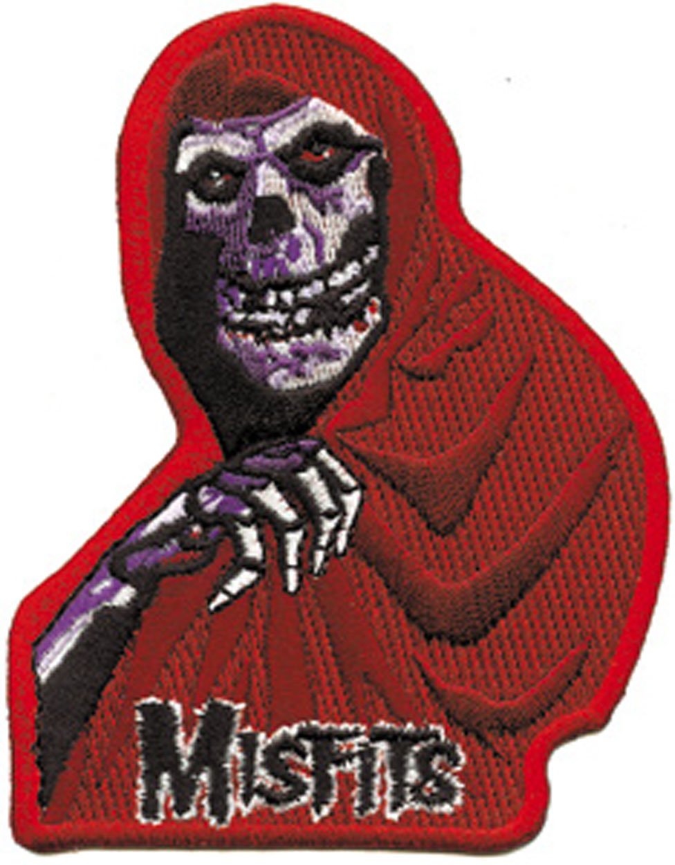 Red Fiend Patch for Motorcycle Jackets & Vests - Durable Embroidered Badge for Bikers & Outlaw Bikers - Perfect for Denim, Leather & Riding Gear Customization