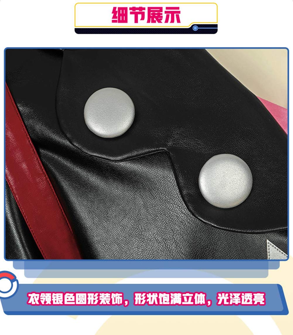 Anime Marnie Cosplay Costume Full Set - Leather Jacket & Bag for Halloween, New Year Party, Comic Con & Cosplay Events | Perfect for Anime Fans & Costume Performances