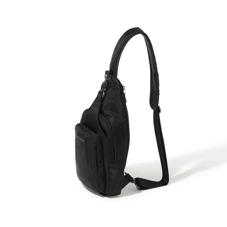 Baggallini Manhattan Central Park Crossbody Sling Bag for Women - Lightweight, Water-Resistant, Hands-Free Travel & Everyday Use