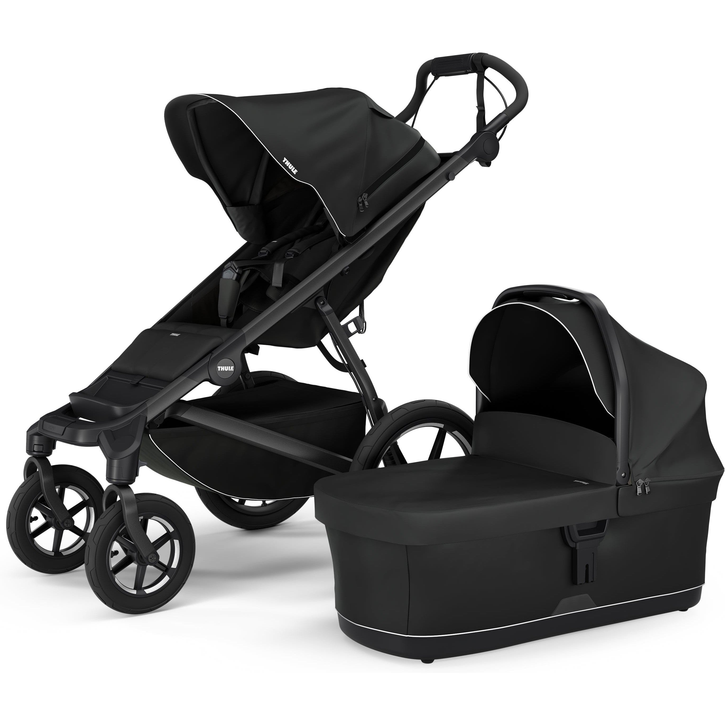 Thule Bassinet for Babies - Lightweight, Portable & Safe Infant Travel Bed - Perfect for Camping, Road Trips & Airplane Travel