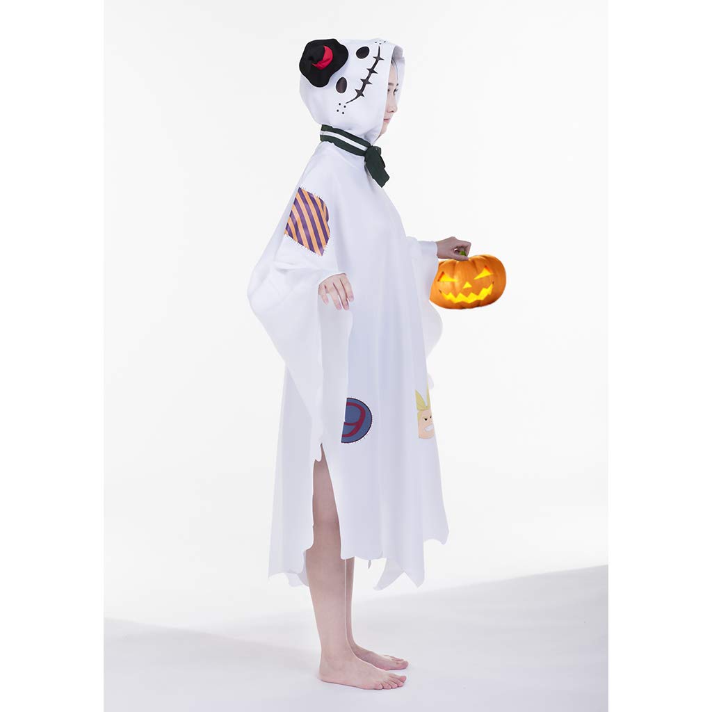 Anime Ghost Izuku Midoriya Cosplay Costume - Deku Halloween Cloak for Cosplay, Halloween Parties & Anime Conventions