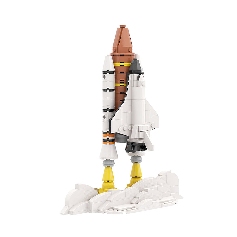 LEGO-Compatible Space Shuttle Building Blocks Set - Small Model for Kids & Adults | STEM Educational Toy for Space Exploration Enthusiasts | Perfect for Birthday Gifts, Classroom Activities & Creative Play