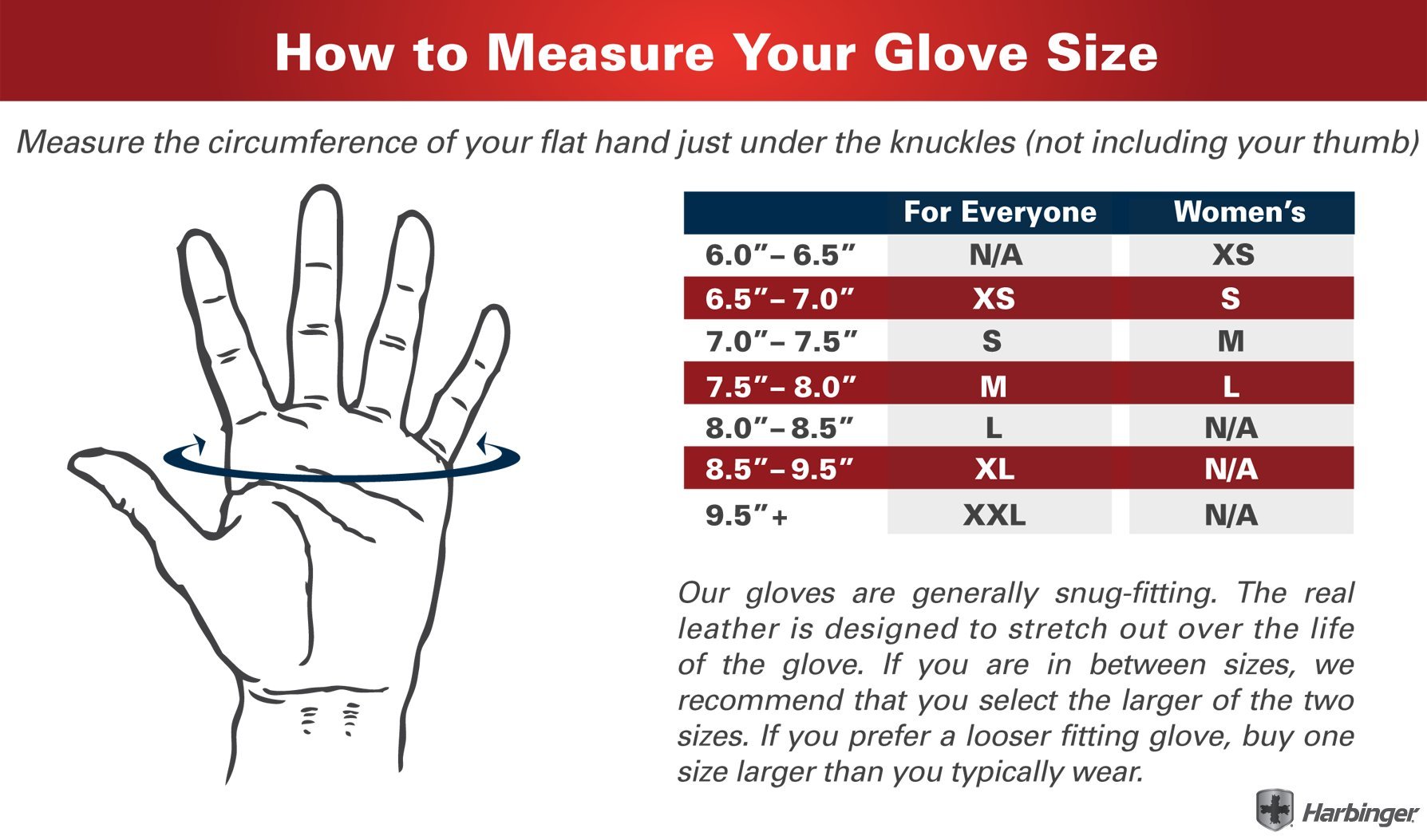 Harbinger Men's FlexFit Weightlifting Gloves - Premium Workout Gloves for Gym, CrossFit & Powerlifting - Enhance Grip & Reduce Calluses for Strength Training & Fitness