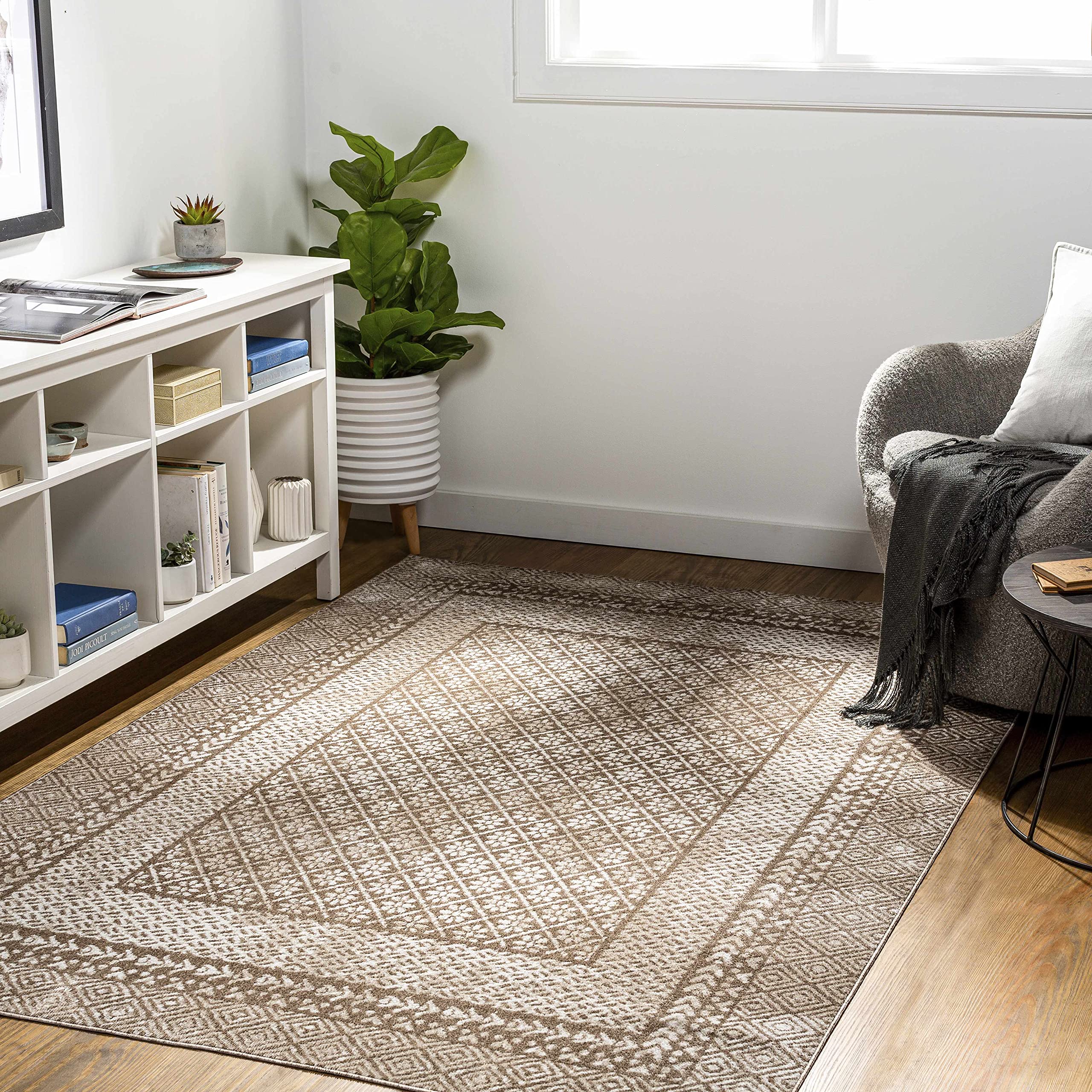 Hauteloom Caditaan Machine Washable Area Rug 6'7