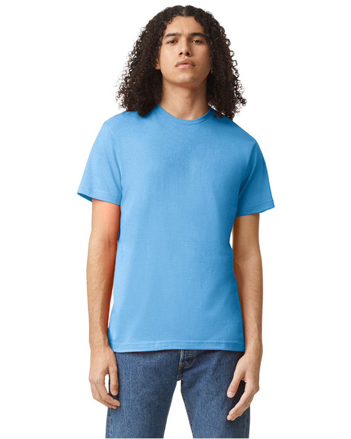 American Apparel 2001CVC Unisex T-Shirt | Soft Cotton Blend Tee for Men & Women | Perfect for Casual Wear, Gym, and Everyday Outfits