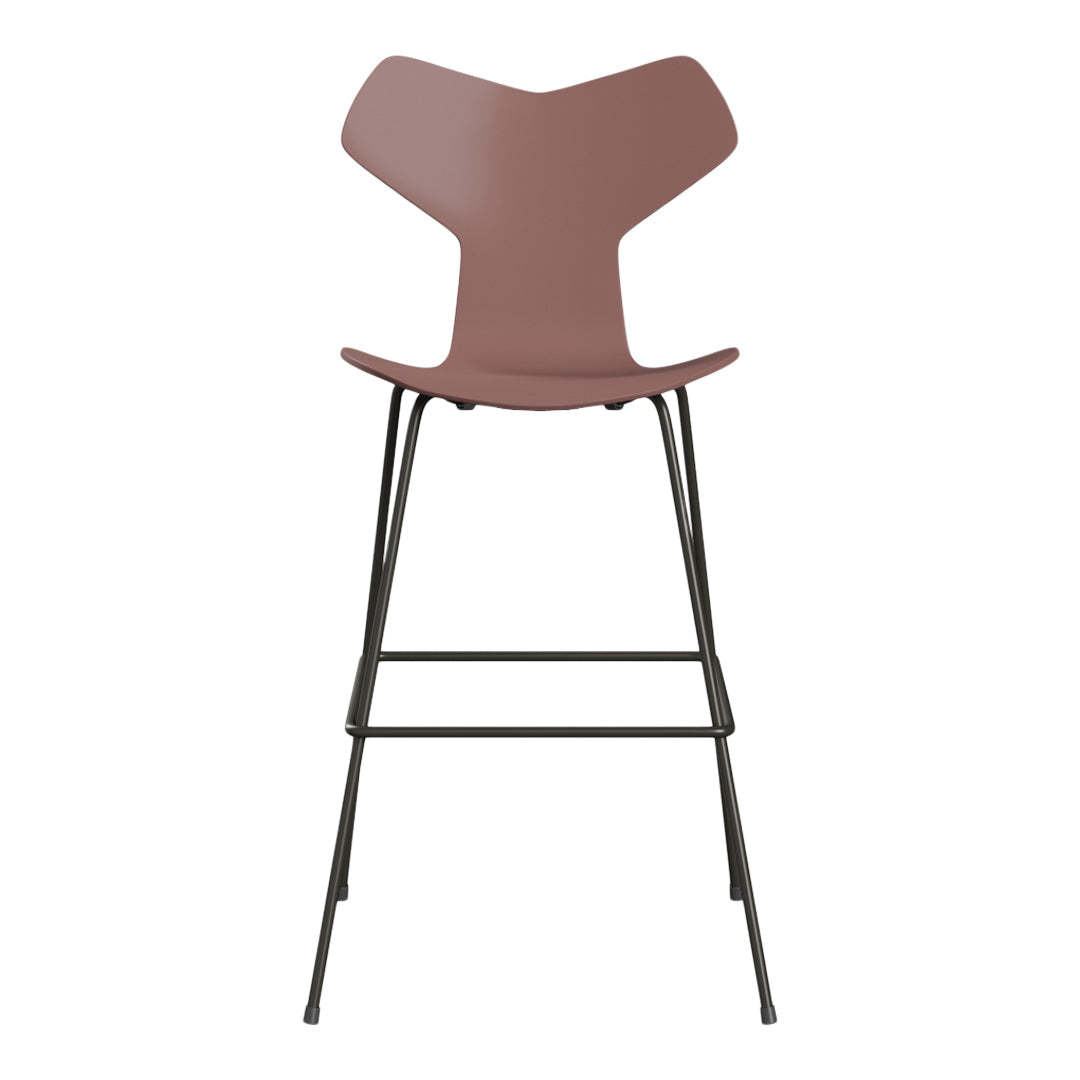 Premium Grand Prix Bar Stool 3139 - Adjustable Height Swivel Bar Chair with Footrest for Kitchen Island, Home Bar & Commercial Use