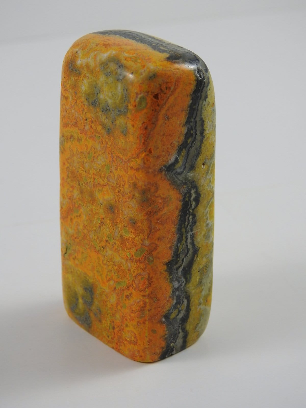 Bumblebee Jasper Polished Stone - Natural Healing Crystal for Meditation, Jewelry Making & Home Decor | Spiritual Energy Stone for Chakra Balancing & Positive Vibes