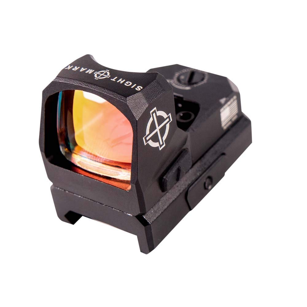 Sightmark Mini Shot A-Spec Reflex Sight - Red Dot Scope for Pistols & Rifles | Quick Target Acquisition | Hunting, Shooting Range & Home Defense Use